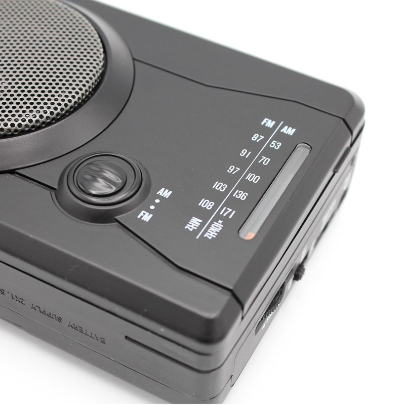 FISHTEC - Cassette Record Radio - Retro Radio with Modern