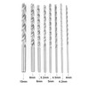 Haosie 8PCS Wood Drill Bits, 200mm Extra Long, Twist, for