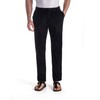 MUSE FATH Men’s Linen Drawstring Casual Beach Pants-Lightweight Summer Trousers-Black-XL