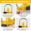 Covienapp Trailer Hitch Lock Adjustable Tow Hitch Lock Universal Ball