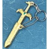 Saya with Dragon Sword Keychain [Gold]