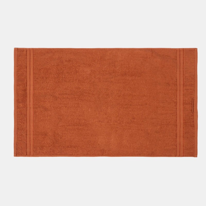 Brentfords Hand Towels for Bathroom Burnt Orange, 100% Cotton Hand