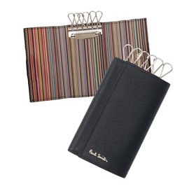 Paul Smith ASTRML Men's Key Case, Black, Multi, multicolor (black multi), S