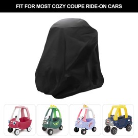 Tonhui Waterproof Cover for Cozy Coupe Truck Ride-On Car, Toddler Car Push & Buggy Cover - Outdoor Sun, Dust & Snow Protection