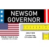 Gavin Newsom Bumper Sticker - Vote for Gavin Newsom for