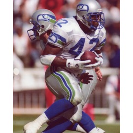 CHRIS WARREN SEATTLE SEAHAWKS 8X10 SPORTS ACTION PHOTO (PL)