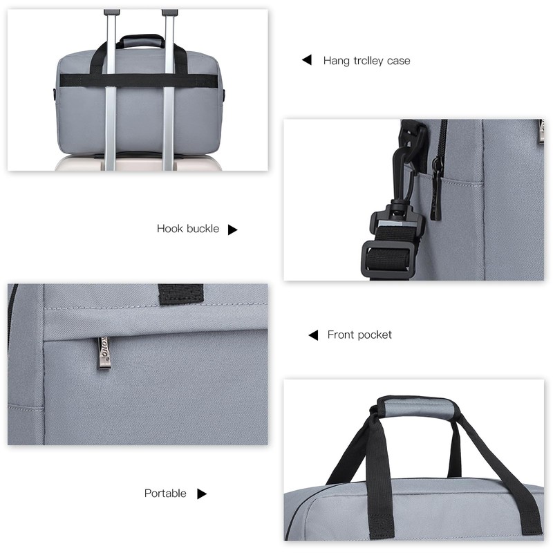 KONO Ryanair Travel Bag Hand Luggage Bag Unisex Gym Handbag