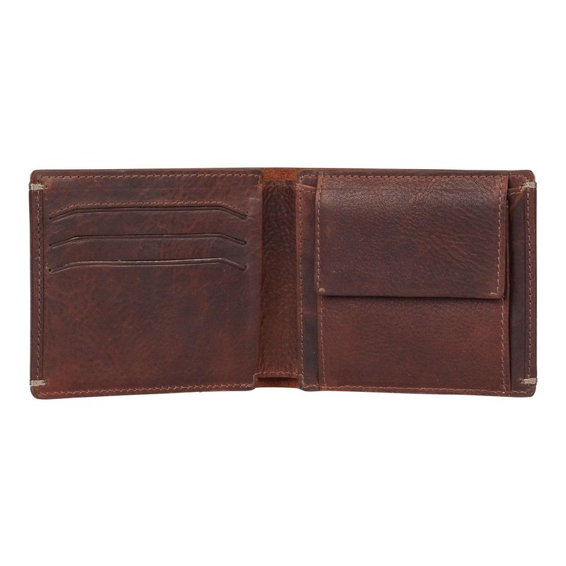 Burkely Antique Avery RFID Leather Wallet 12 cm, brown