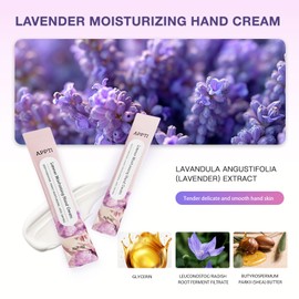 APPTI Moisturizing Hand Cream, Hydrating Nourishing Hand Lotion, Travel Size Hand Cream, Variety Fragrance (Lavender)
