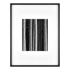 MCS 65982 Foundry Gallery Wall Frame, 14 x 18 in matted to 8 x 10 in, Black