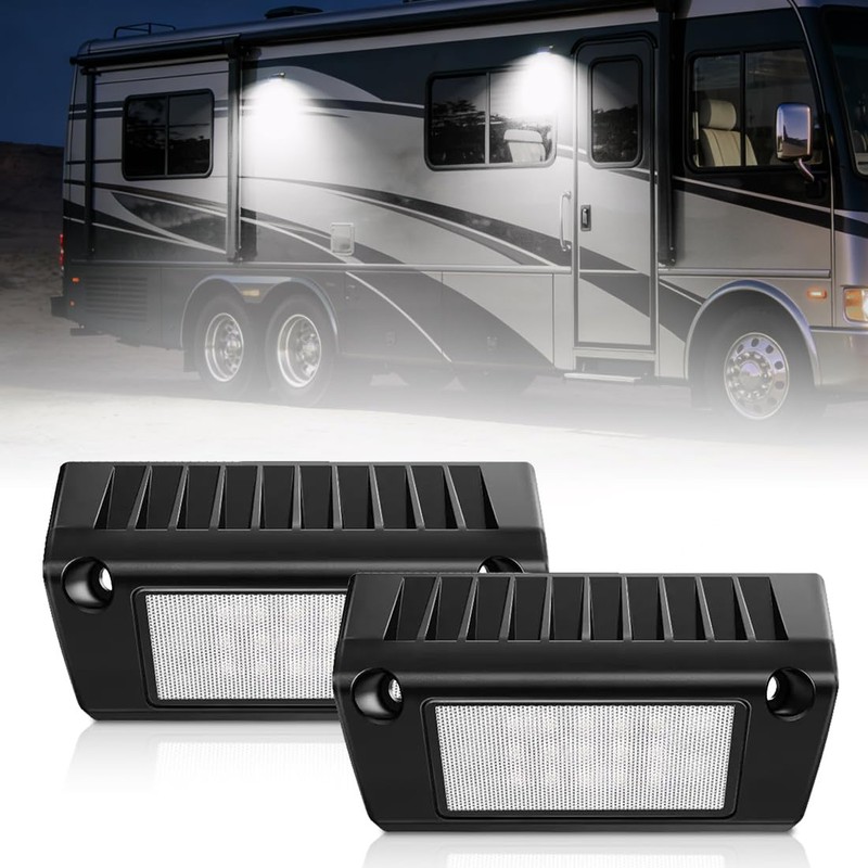 UTVIUNCT 5 Inch RV Exterior LED Light White 1PCS