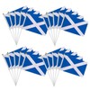 BIUDECO Hand Waving Scottish Flags 20pcs Mini Flags for Sports