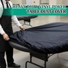 Oval Poker Table Dust Cover 84"L x 42"w Black Heavy