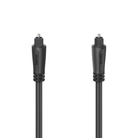 Hama Audio Fibre Optic Cable ODT Plug (Toslink) 1.5m Black