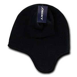 DECKY Helmet Beanies, Black