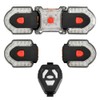 Wireless Control Bike Turn Signal Light Waterproof Bicycle Front Rear