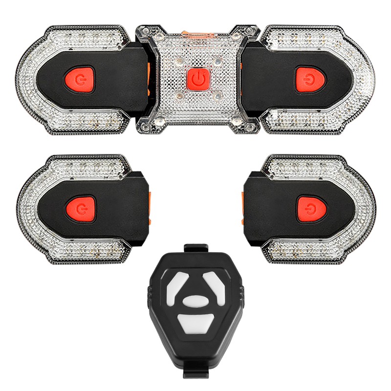 Wireless Control Bike Turn Signal Light Waterproof Bicycle Front Rear