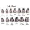 14Pcs Impact Bolt & Nut Remover Set, Stripped Lug Nut