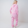 Soft & Warm Women's Fluffy Teddy Fleece Onesie (Pink, AS8)