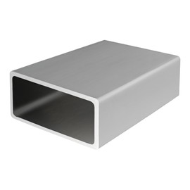 8020, 8121, 1.5" x 3" Structural Rectangular Aluminum Tube, Wall Thickness .125", Seamless Tubing 80/20 DIY Industrial 1-1/2" x 3" Metal Profile (24" Long)
