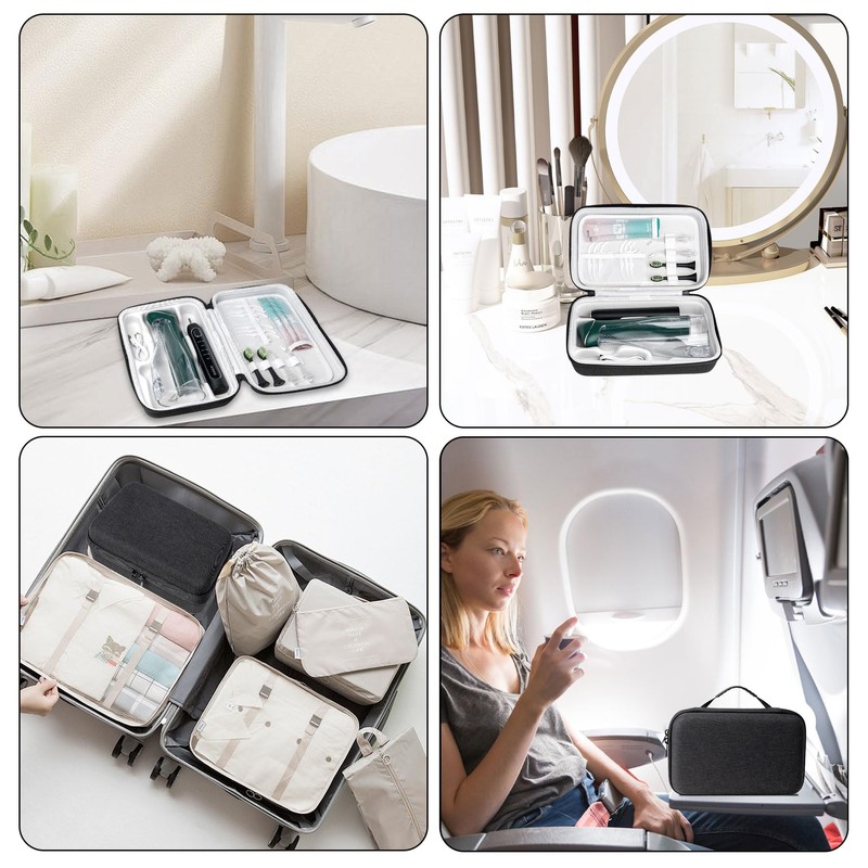 SMYV Water Flosser Travel Case, Portable Cordless Oral Irrigator Travel