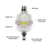 AD400 Transparent Air Compressor Filter 1/2in Oil Water Separator Automatic