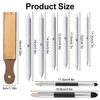 ACKKOR 9 Pcs Blending Stumps Set, Art Supplies Double-Ended Oil