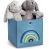 Zeller Blue Rainbow 14426 Storage Box 28 x 28 x