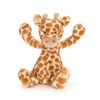 Jellycat Bashful Giraffe Stuffed Animal, Medium 12 inches - Safari