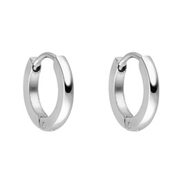 PURELEI® 'Ike' earrings., Silver Plated, silver