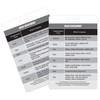 Basic Patient Assessment Reference Vertical Badge Card - Excellent Resource