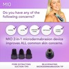 Spa Sciences MIO Diamond Microdermabrasion Blackhead Remover, Pore Suction Tool–Rechargeable-Dermatologist