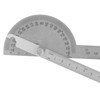 Angle Protractor 0‑180 Degree 2 Arm Finder Stainless Steel Woodworking