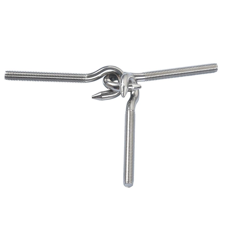 newlng M8 Hook Bolt 304 Stainless Steel Ring Screw High