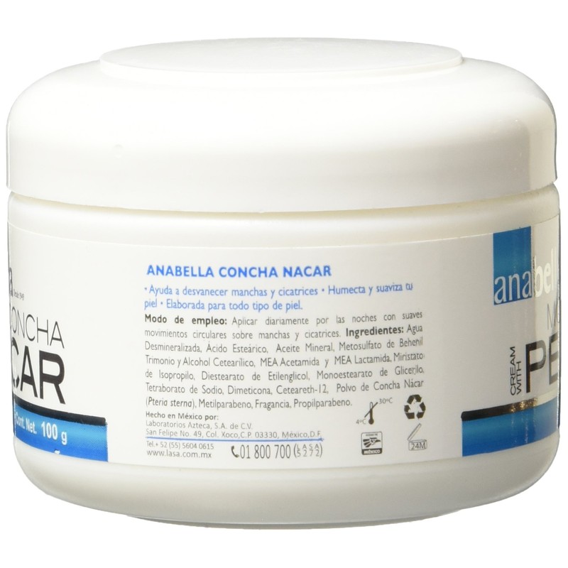 Anabella Crema Concha Nacar 100g, Pack of 1