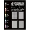 100 QUEST Color By Number Geometric Shapes Coloring Book -
