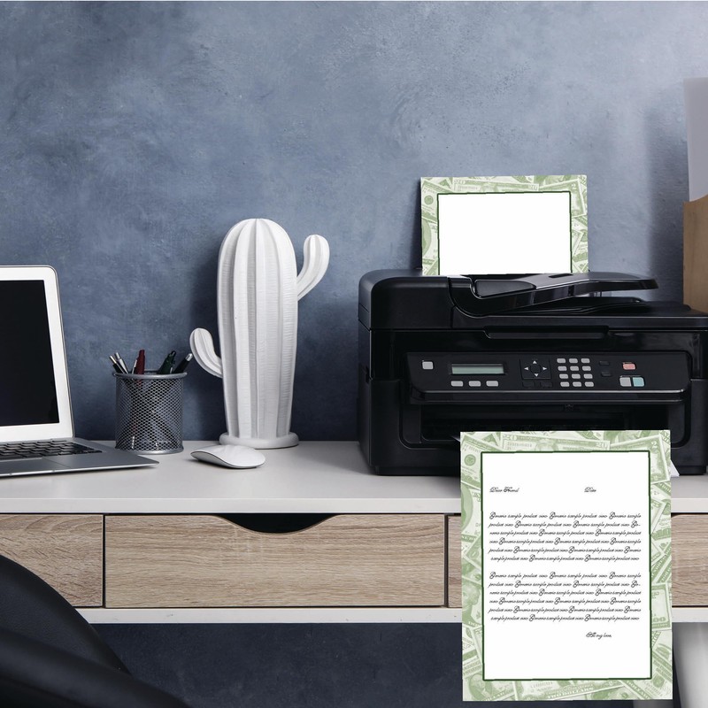 Money Letterhead Laser & Inkjet Printer Paper (25 Pack)