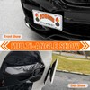 License Plate Holder Front License Plate Bracket No Drill Tow
