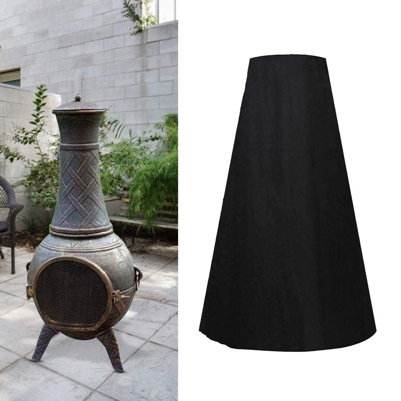 Chiminea Covers Waterproof Dust Prevention 210D Oxford Cloth Patio Chiminea