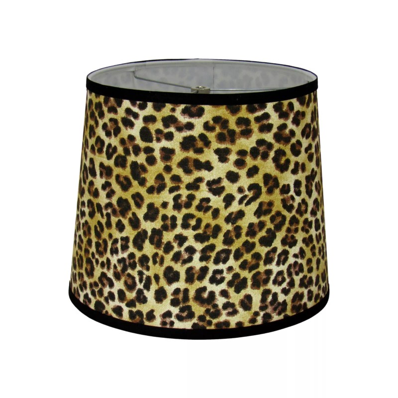 Albert Estate LTD, Leopard Print Lamp Shade Lamp Shade, 10"