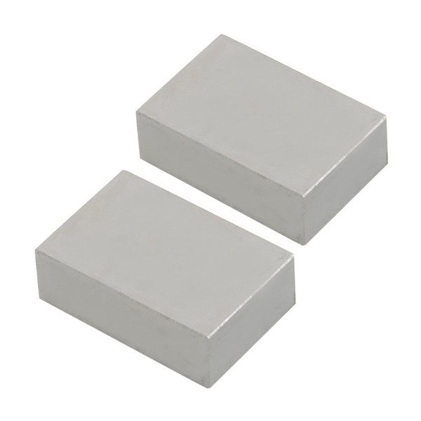 Thomletha 2Pcs 1 x 2 x 3 Inch Blocks No