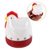 SUPVOX 2pcs Cute Chicken Kitchen Timer Mechanical Wind Up Countdown