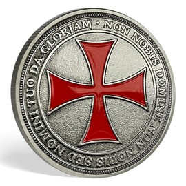 AtSKnSK Knights Templar Red Cross Challenge Coin