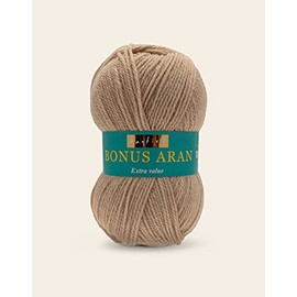 Sirdar Hayfield Bonus Aran Knitting Yarn 100g (Oatmeal 964)
