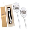 Christmas Gifts, Set of 2 Stainless Steel Coffee Spoons with