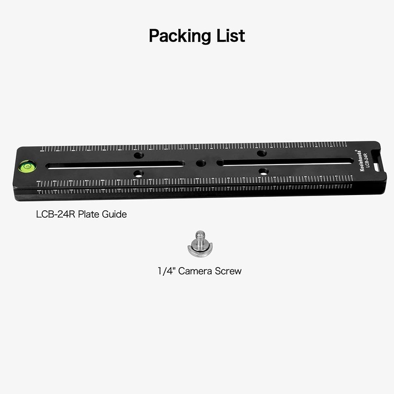Koolehaoda 240 mm Multi-Purpose Quick Release Plate Rail Quick Release
