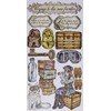 STAMPERIA INTERNATIONAL, KFT Stamperia-Chipboard-Lady Vagabond, Various, 15 x 30 cm