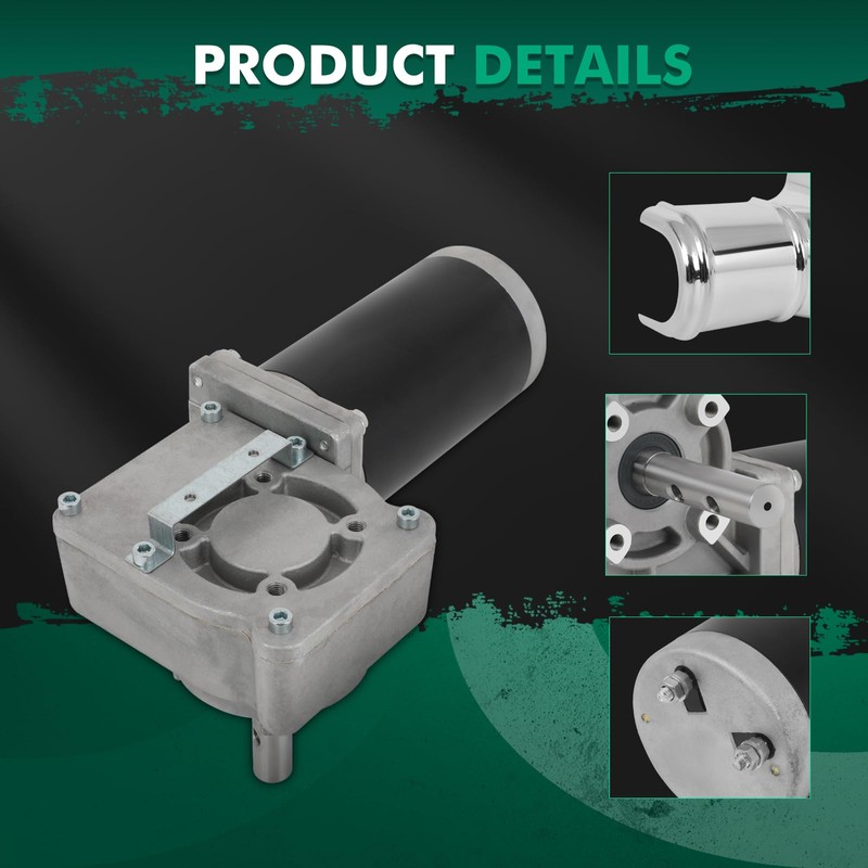 SCITOO 600W 90:1 Tarp Motor Compatible with Dump Truck Tarp