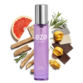 Eze AWE Eau de Parfum for Women 18ML | Long-Lasting Luxury Perfume | Fruity Grapefruit, Rosemary & Cardamom | Floral Ylang & Tuberose | Woody Leather, Cedar & Vetiver Base