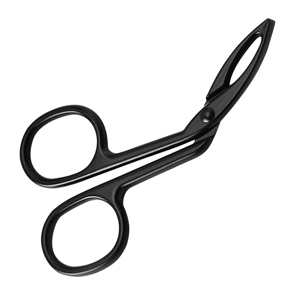 Camidy Scissors Shaped Eyebrow Tweezers Clip - Flat Tip Tweezers Hair Plucker for Hair and Eyebrows Personal Care